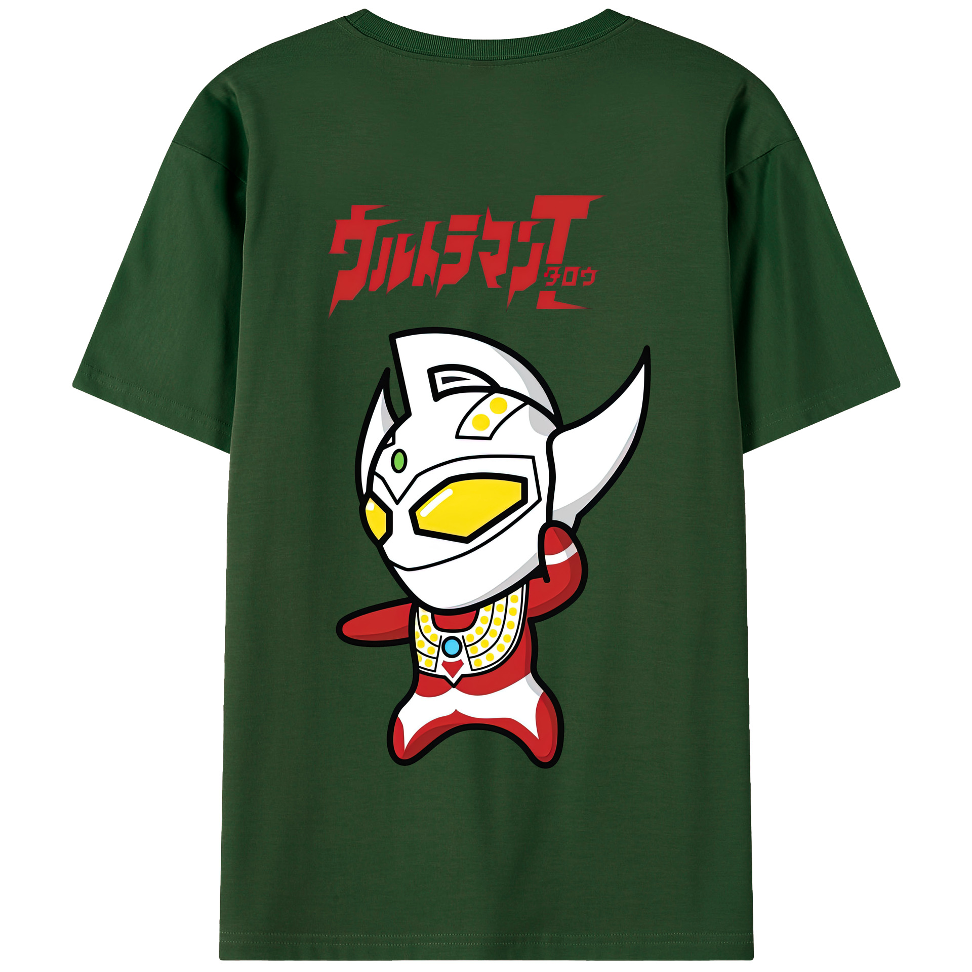 （画像用） ウルトラマン Ultraman 綿100％半袖Tシャツ（背面プリント）